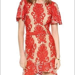 Red For Love and Lemons San Marcos dress